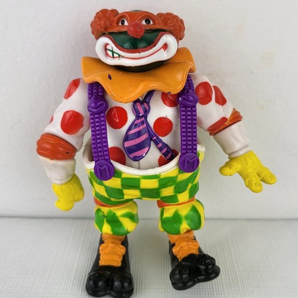 Crazy Clowin Mike TMNT Ninja Turtles Action Figure‎ 1992 Vintage Michelangelo - Picture 2 of 7